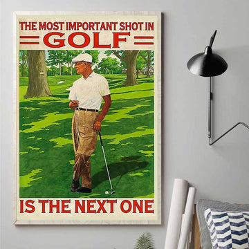 Golf Motivational Sayings Golf Canvas, Golf Art, Golf Canvas, Gifts For Golf Lovers