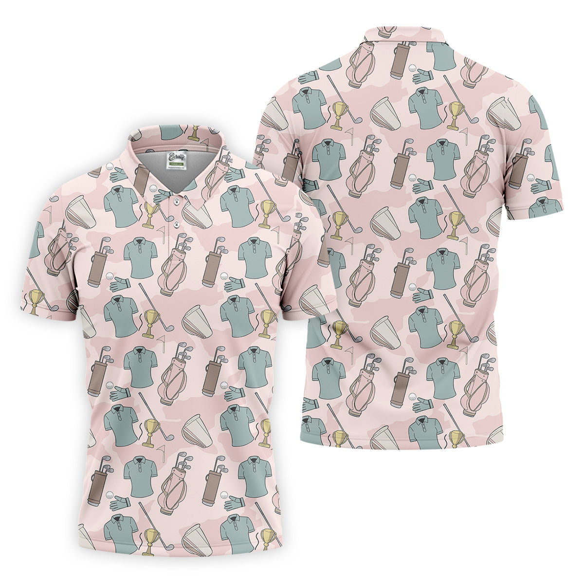 Pattern Golf Shirt, Long Sleeve Golf Shirts, Golf Gift Ideas For Him, Matching Golf Shirts, Golf Shirts For Men