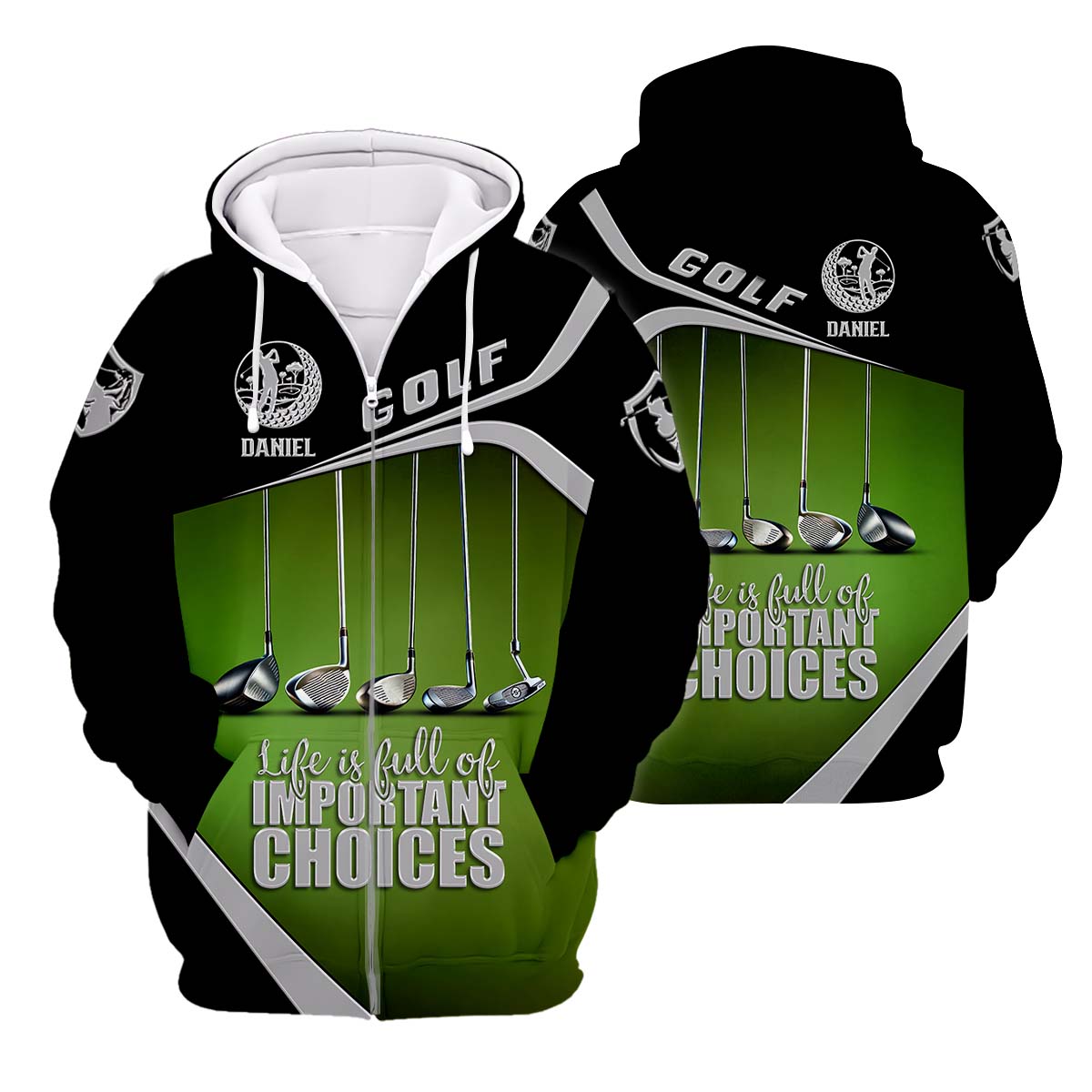 Life Is Full Of Important Choice, Custom Golf Shirt, Personalized Golf Shirt, Unique Gift For Golfer