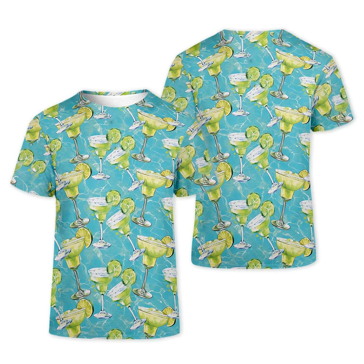 Margarita Cocktail Ladies Golf Polos, Custom Funny Golf Shirt