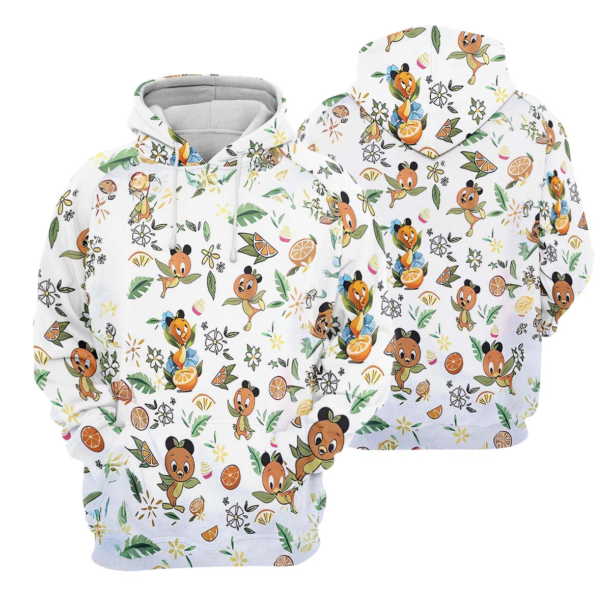 Orange Bird Men's Golf Polo Shirt, Golfing Apparel, Mens Golf Gift