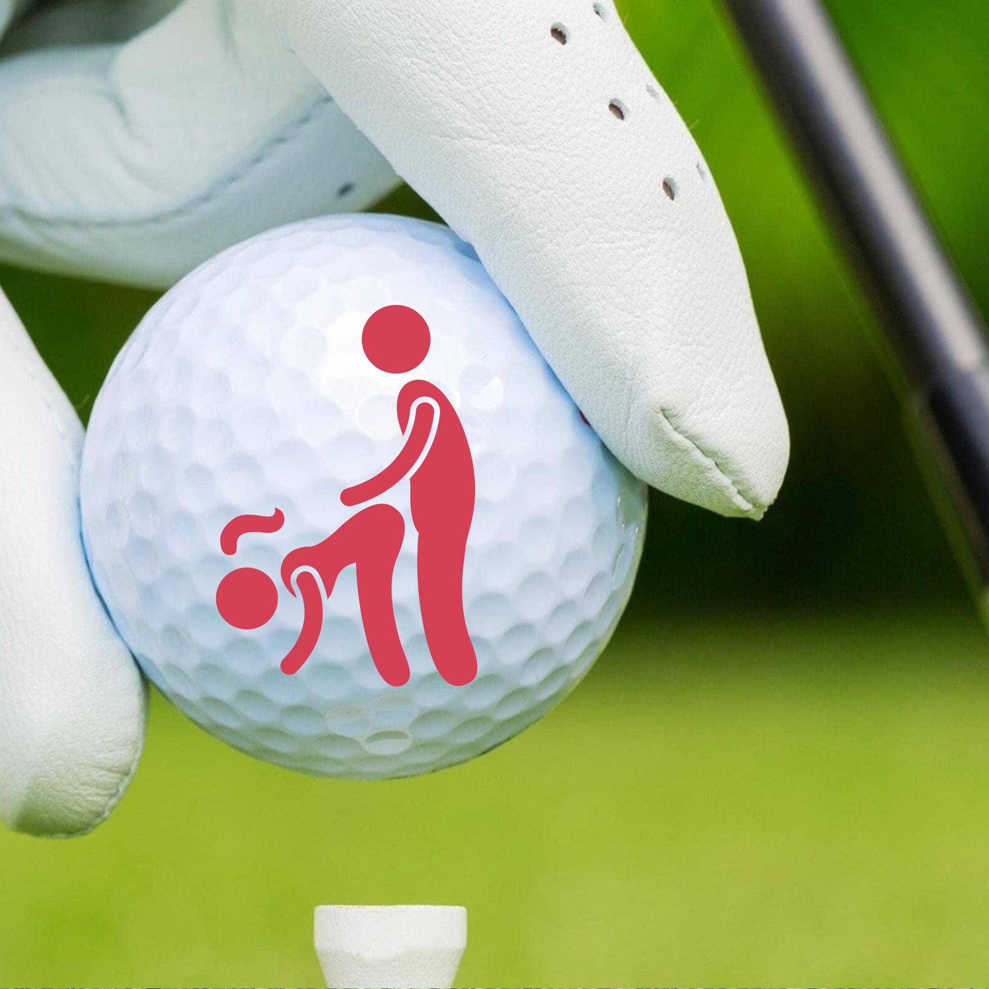 Hole in One Night Funny Golf Ball, Fun Position Golf Ball, Golf Decor, Mens Golf Gift