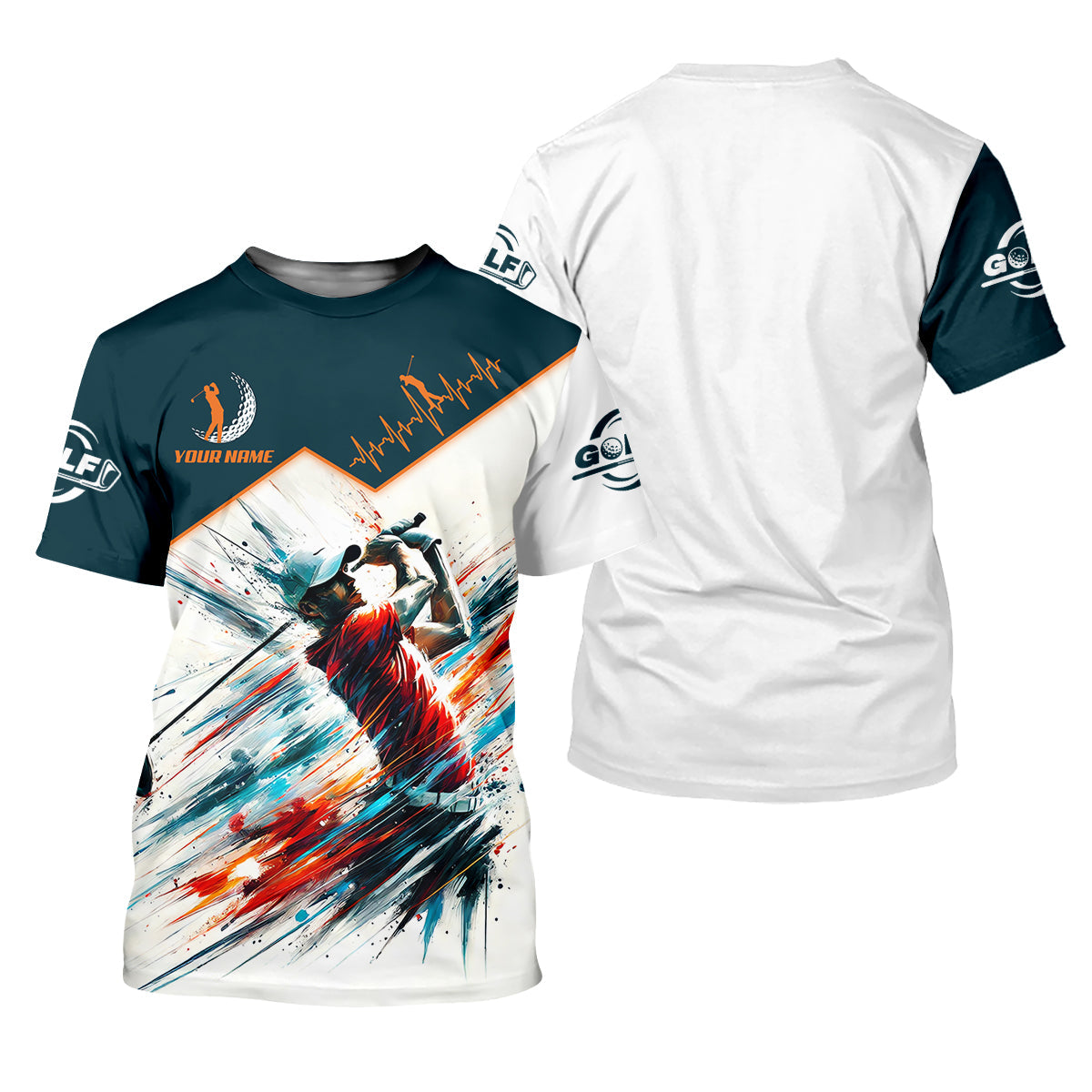 Custom Men's Golf Polo Shirt, Funny Golf Shirt, Gift For Golf Lovers