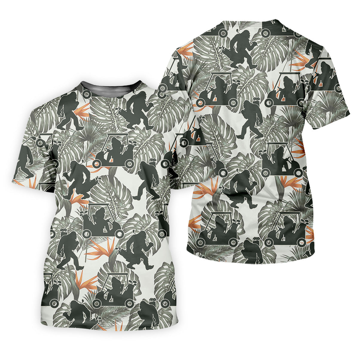 Gorilla Shirt, Hawaiian Golf Shirts, Fun Golf Shirts For Men, Matching Golf Shirts, Golf Shirts For Men