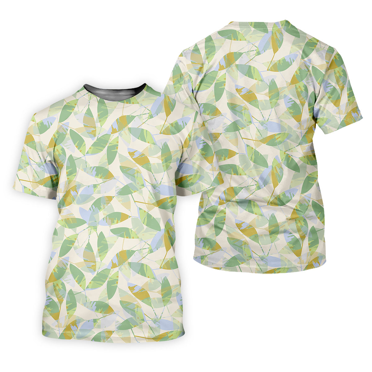 Abtract Seamless Pattern Men Golf Polo, Pastel Men's Long Seeve Golf Shirts, Matching Golf Shirts