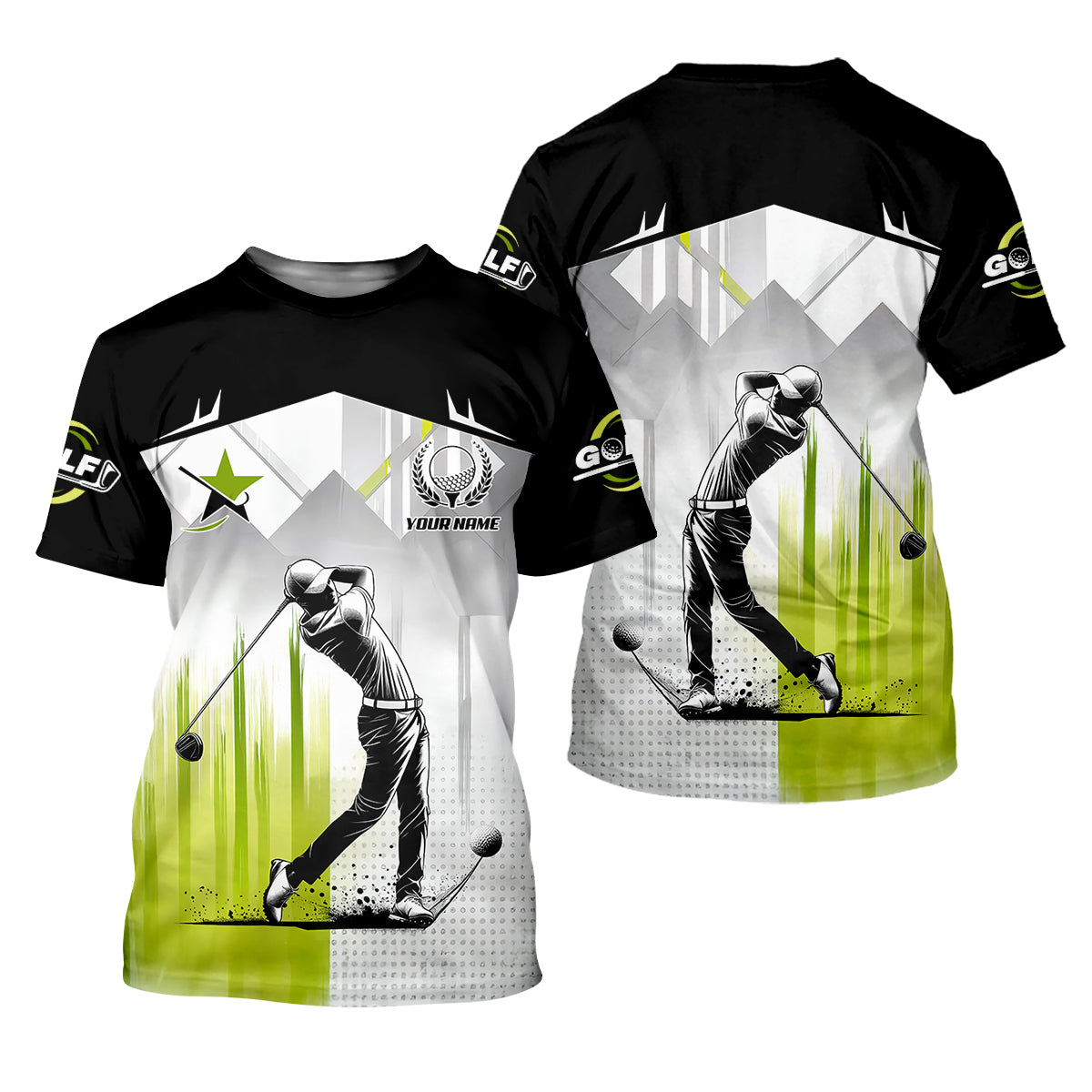 Pro Swing Men's Golf Polo Shirt, Golfers Gift, Mens Golf Gift