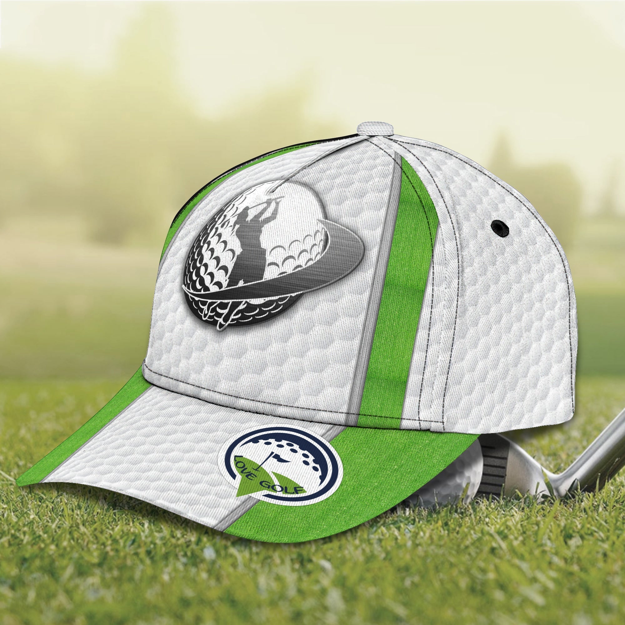 Custom Golf Cap, 3D Golf Cap, Perfect Presents For Golfers