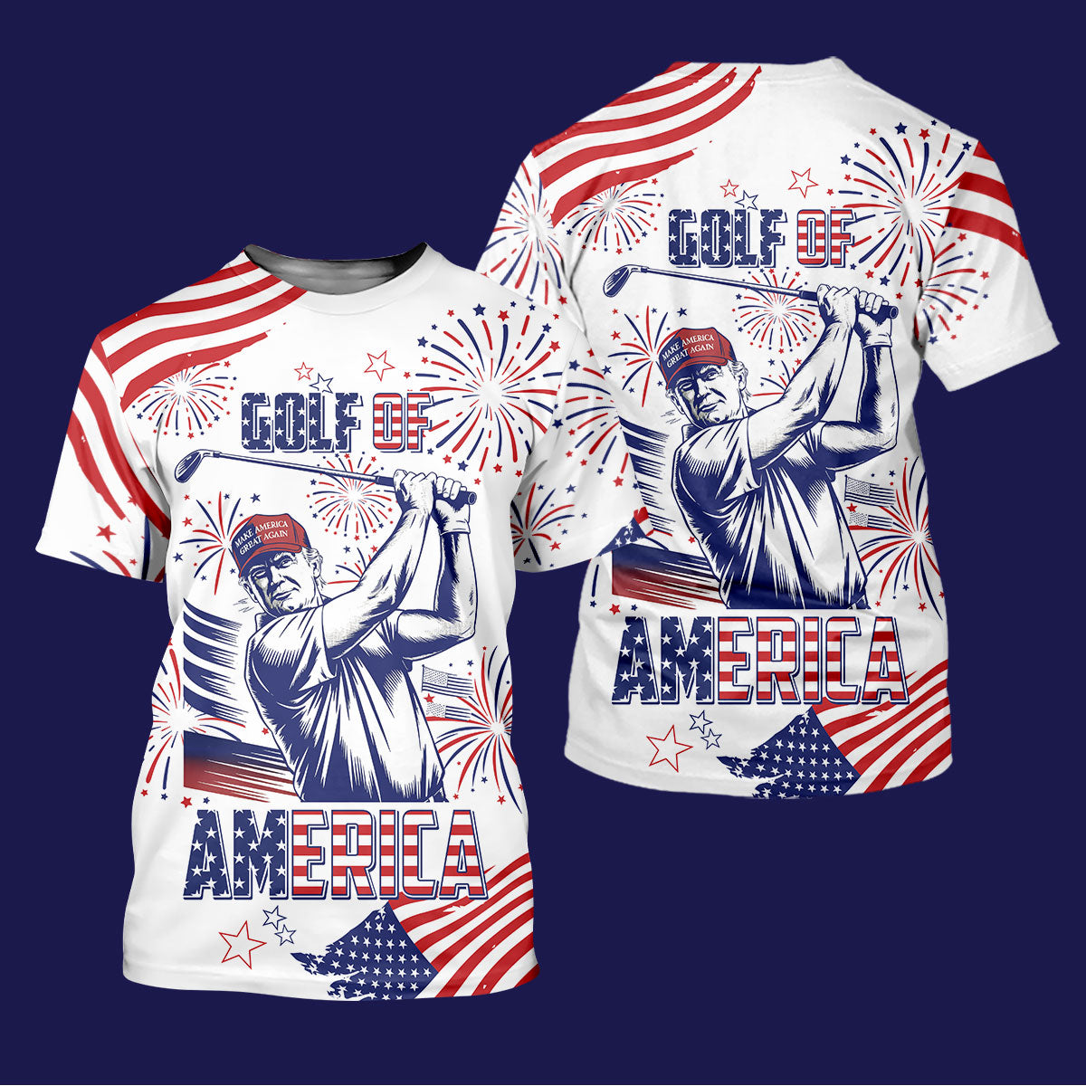 Golf Of America Golf Polos For Men, Funny Golf Shirt, Mens Golf Gift, Gift For Golfers, Golf Presents For Dad