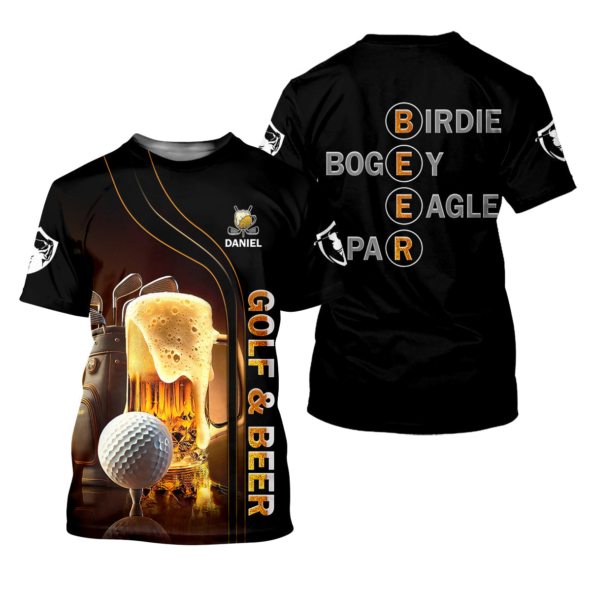 Golf And Beer Custom Golf Hoodie Shirt, Funny Golf Shirt, Gift For Golfers