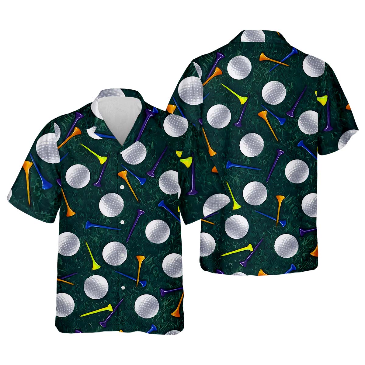Golf Balls Men's Golf Polo Shirt, Funny Golf Shirt, Gifts For Golfer