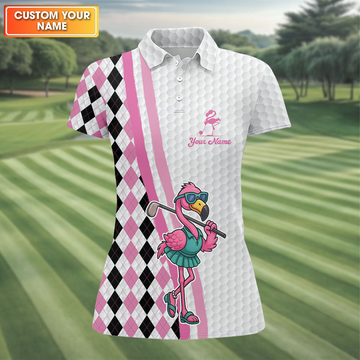 Flamingo Golf Shirt, Argyle Golf Shirt, Ladies Sleeveless Golf Shirts, Ladies Golf Shirts, Matching Golf Shirts