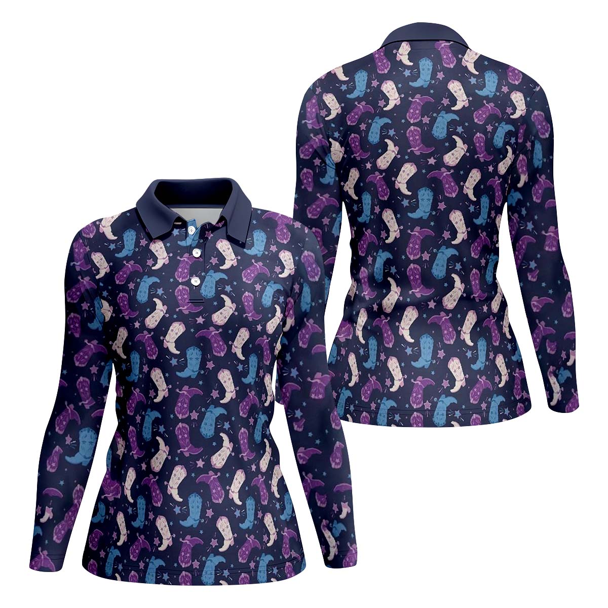 Womens Golf Polo Shirt, Golfing Apparel, Womens Golf Gifts