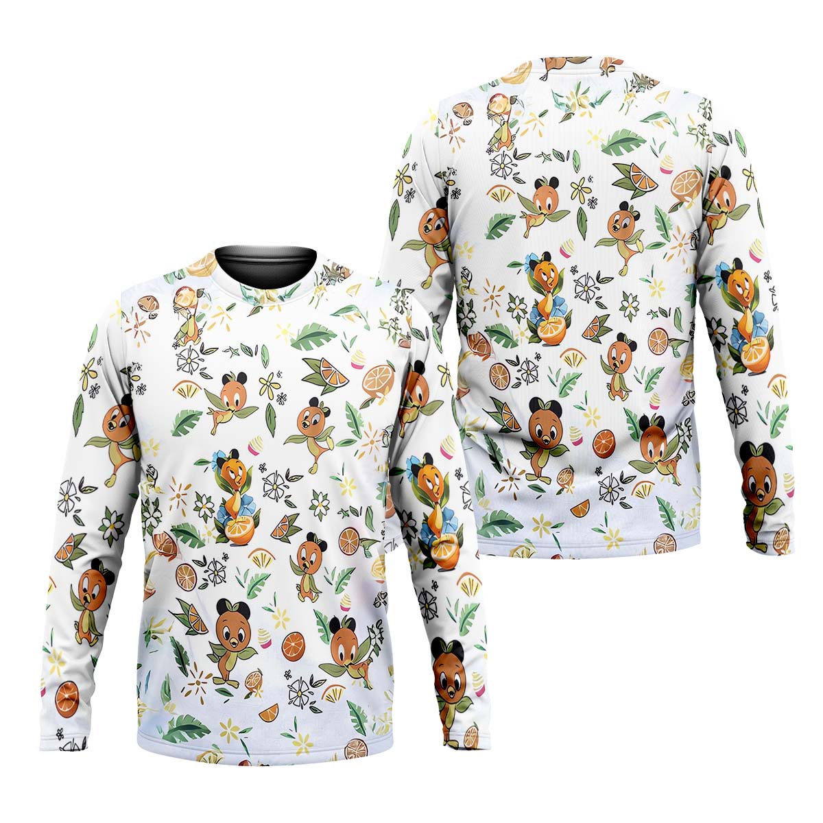 Orange Bird Men's Golf Polo Shirt, Golfing Apparel, Mens Golf Gift