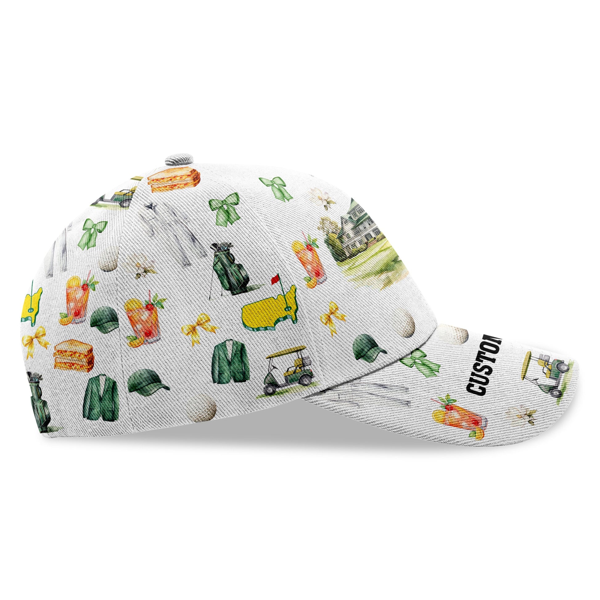 Masters Augusta GA Personalized Golf Cap, Funny Golf Cap, Gift For Golfers