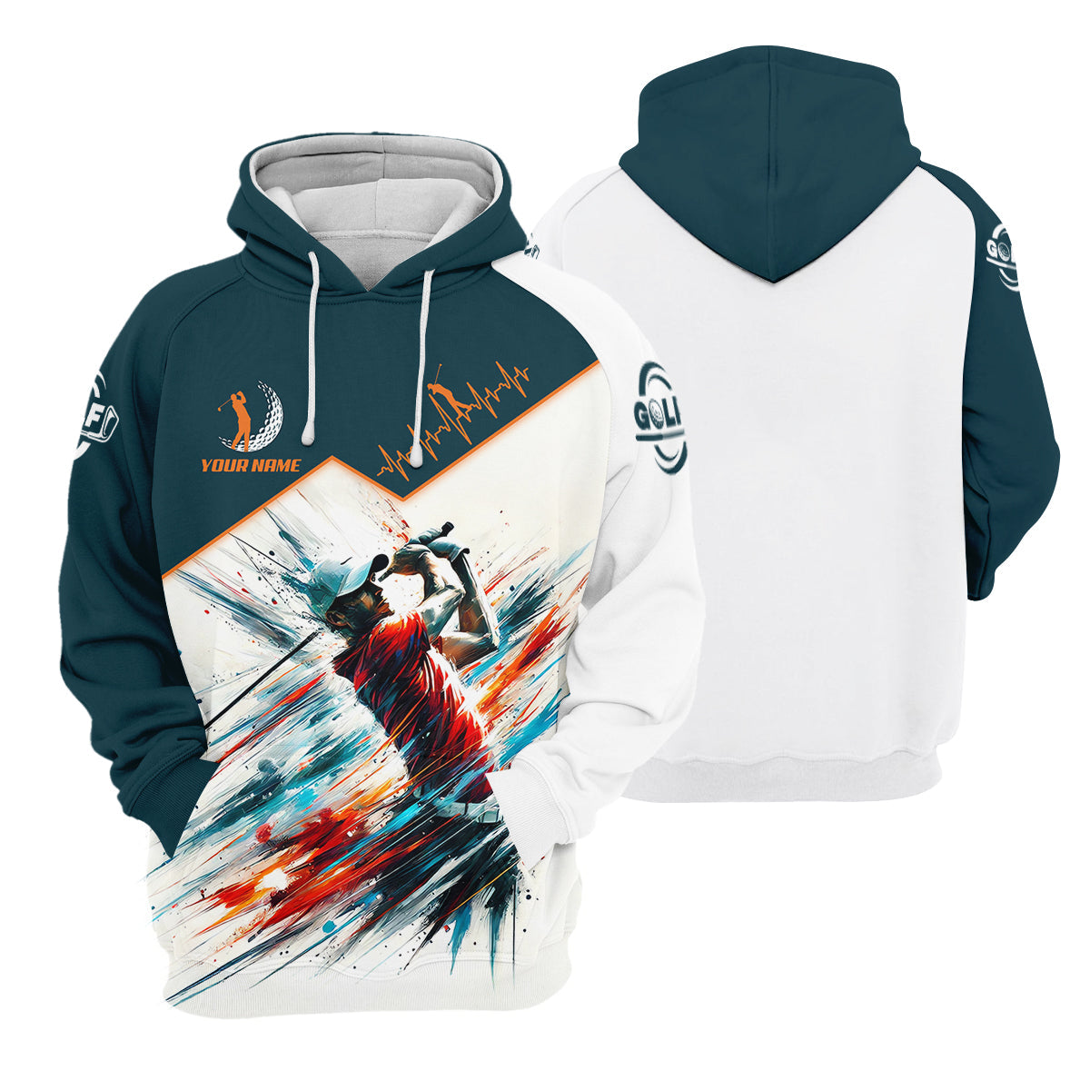 Custom Men's Golf Polo Shirt, Funny Golf Shirt, Gift For Golf Lovers