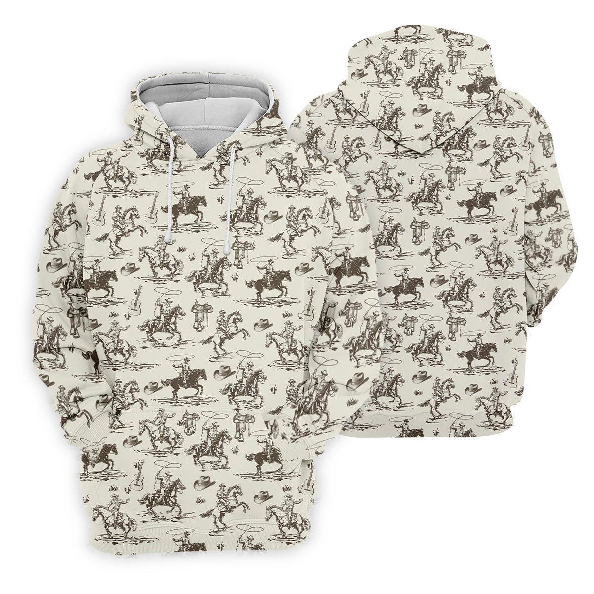 Cowboy Ride Horse Ladies Sleeveless Polo, Golf Polo Shirt, Ladies Golf Shirts, Golfing Apparel