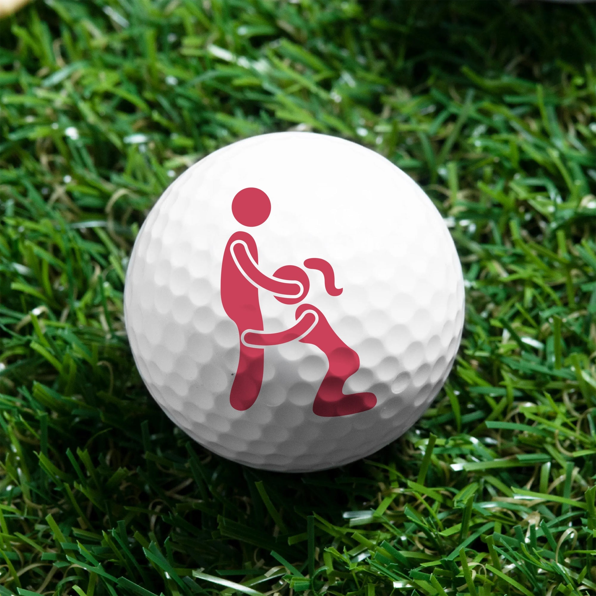 Hole in One Night Funny Golf Ball, Fun Position Golf Ball, Golf Decor, Mens Golf Gift