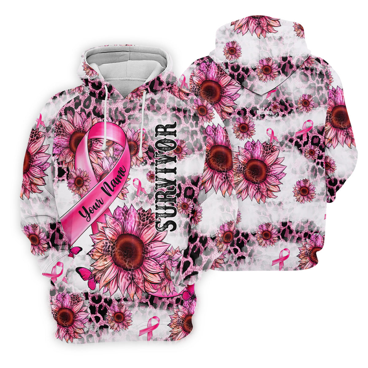 Breast Cancer Golf Shirt, Mens Golf Polo Shirts, Pink Breast Cancer T-Shirts, Pink Ribbon Breast Cancer