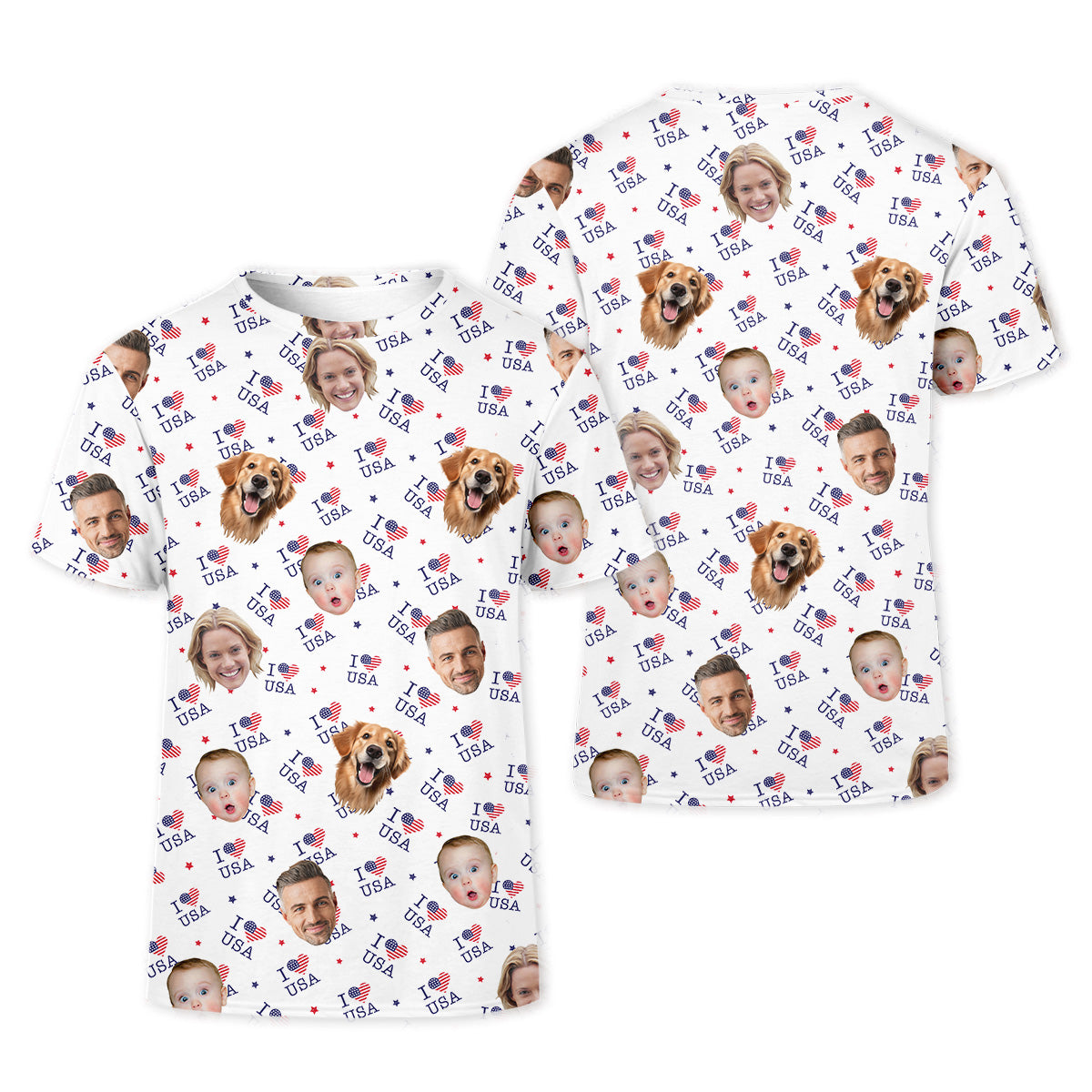 Custom Face Shirt, Womens Golf Polo, Custom Dog Shirts, Family Portrait Golf Shirt, Golf Shirt Gift For Women