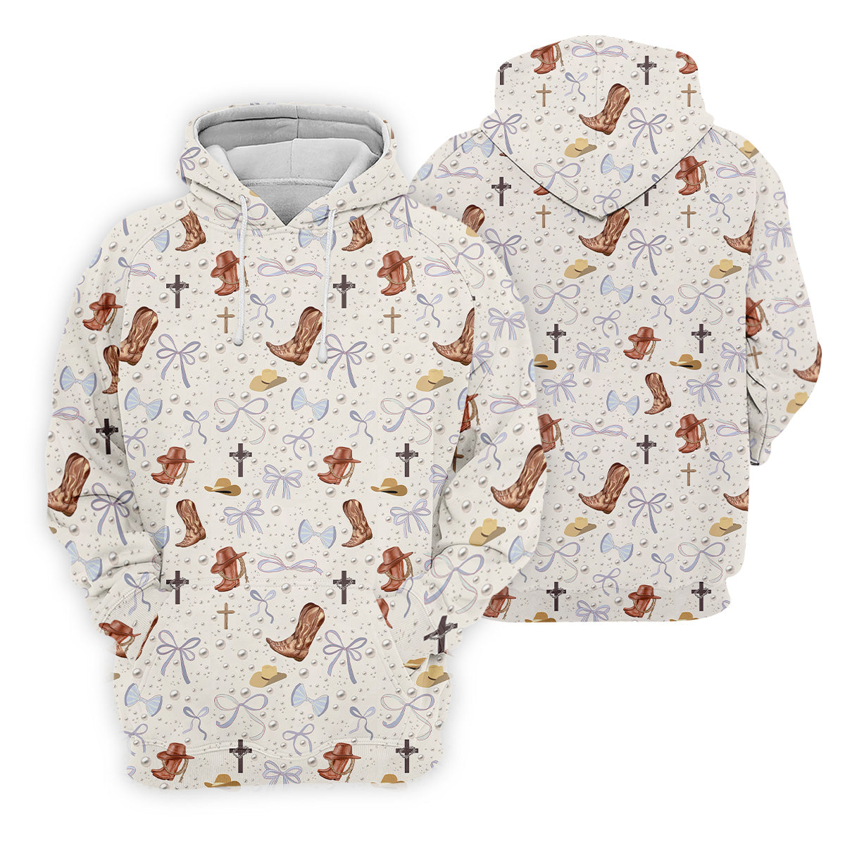 Coquette Pattern Western Golf Shirt, Fun Golf Shirts For Men, Men's Golf Polo, Golfing Apparel