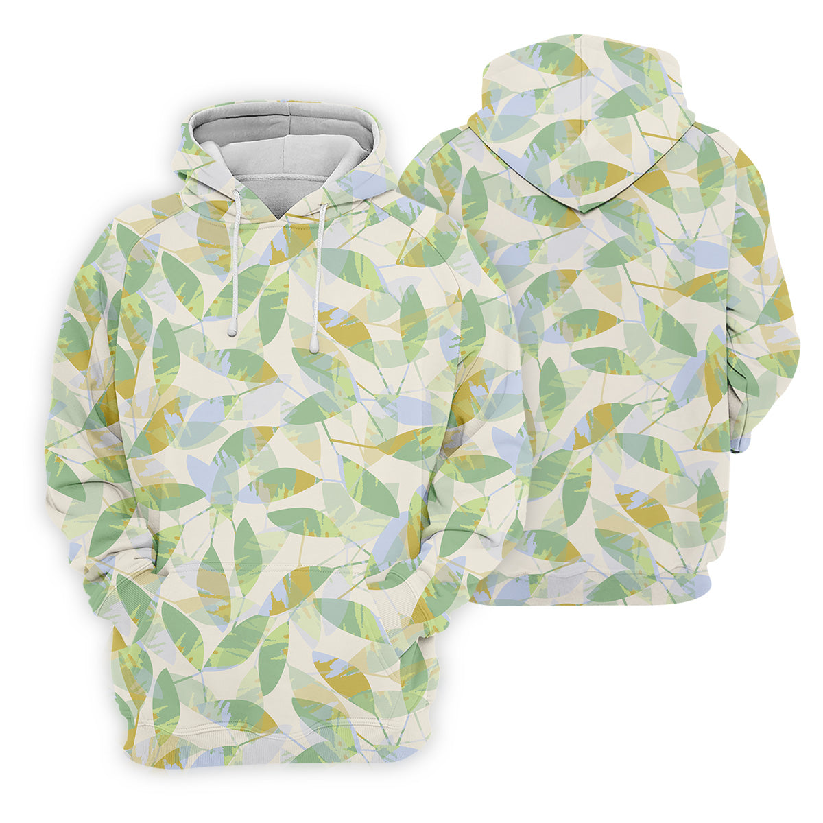 Abtract Seamless Pattern Men Golf Polo, Pastel Men's Long Seeve Golf Shirts, Matching Golf Shirts