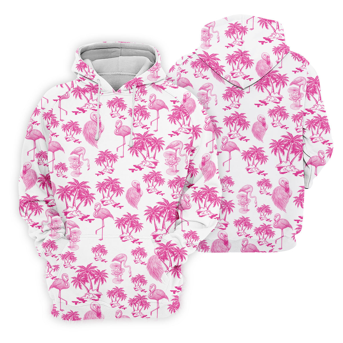 Funny Flamingo Coconut Men Polo Shirt, Fun Golf Polos For Men, Golf Shirts, Dad Golf Gift, Polo Golf