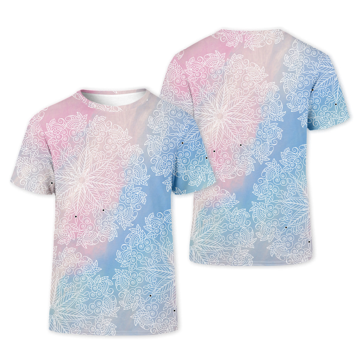 Mandala Pattern Womens Golf Shirts, Ladies Sleeveless Golf Shirts, Ladies Golf Shirts, Matching Golf Shirts