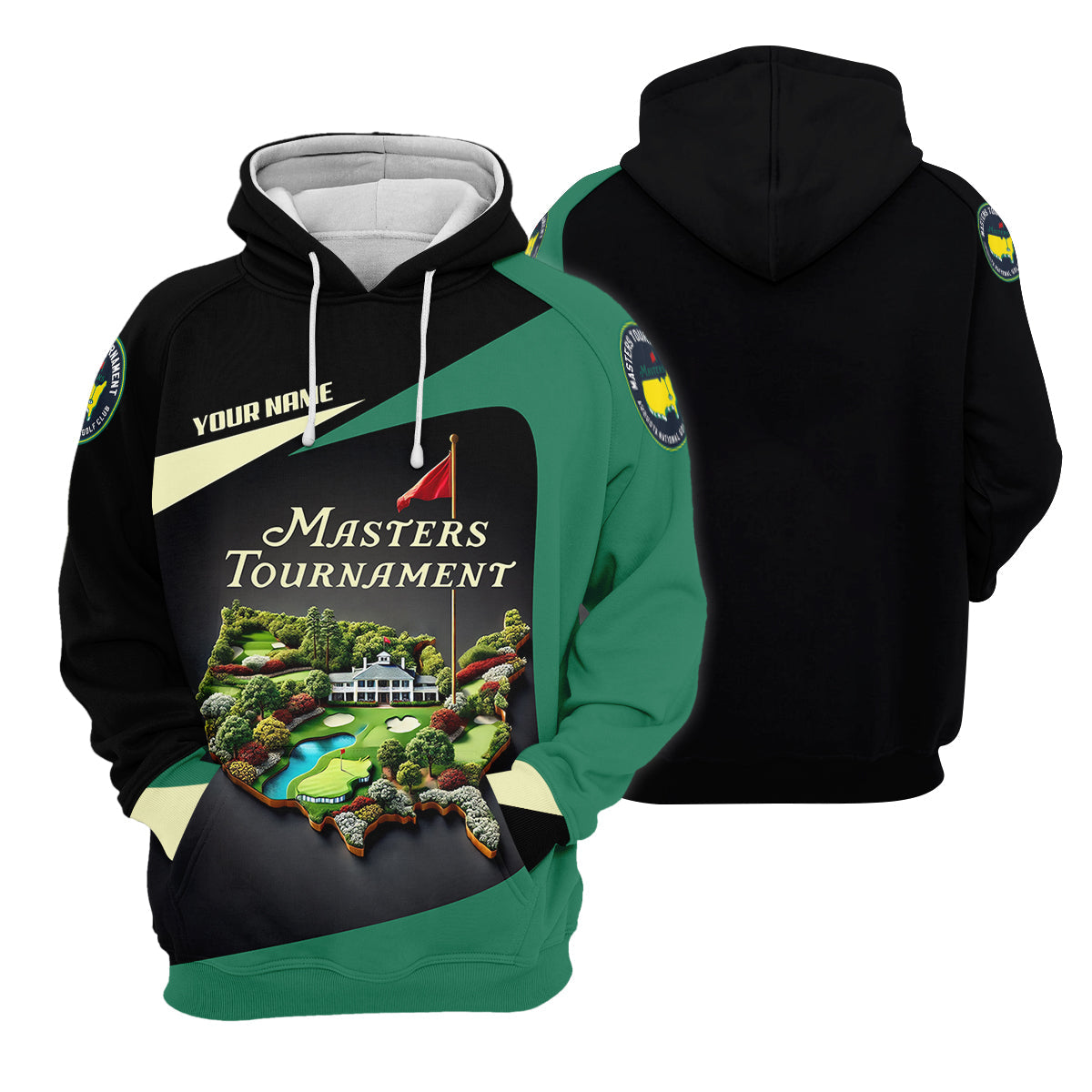 Custom Augusta Golf National Master Golf Polo Shirt, Golfing Apparel, Mens Golf Gift