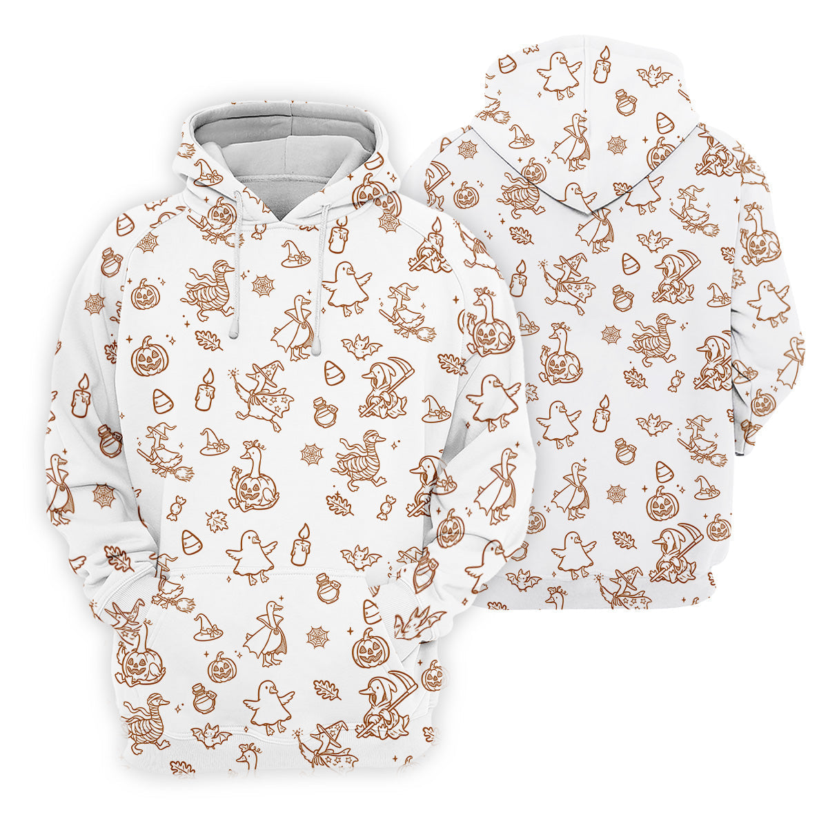 Goose Halloween, Doodle Pattern, White Golf Shirt, Mens Funny Golf Shirts, Long Sleeve Golf Shirts, Men Golf Polo