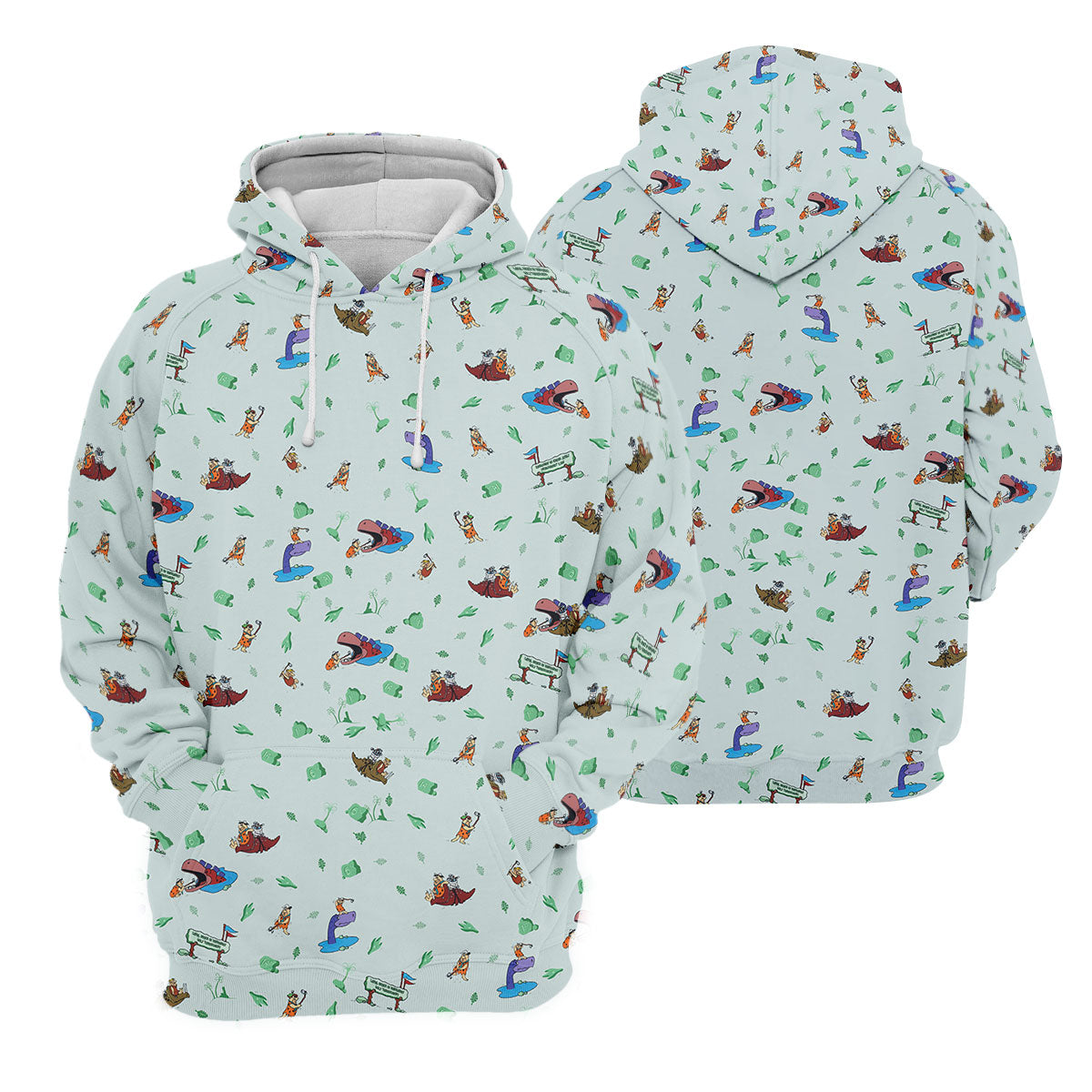 Loyal Order of Dinosaurs' Tourney Men's Golf Polo Shirt, Funny Golf Shirt, Gift For Golfers