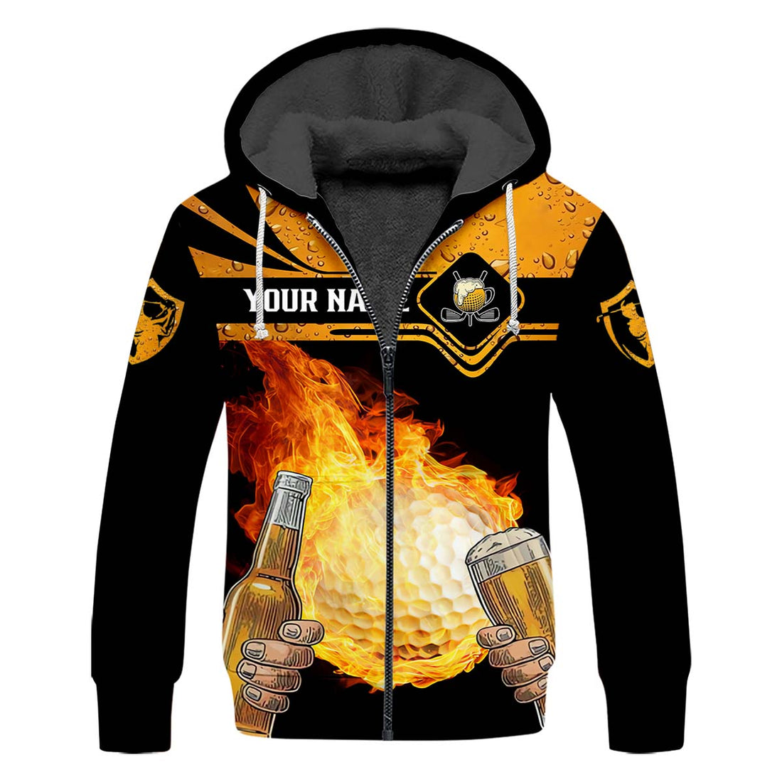 Let's Sink 'Em And Drink 'Em, Custom Golf Shirt, Personalized Golf Shirt, Unique Gift For Golfer