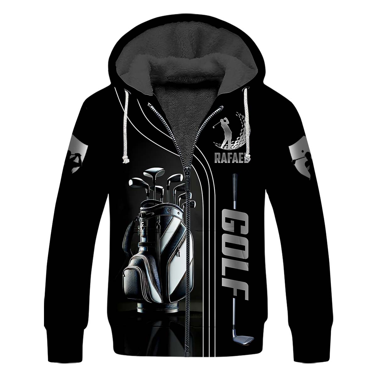 Custom Name Men's Golf Polo Shirt, Funny Golf Shirt, Gifts For Golfer