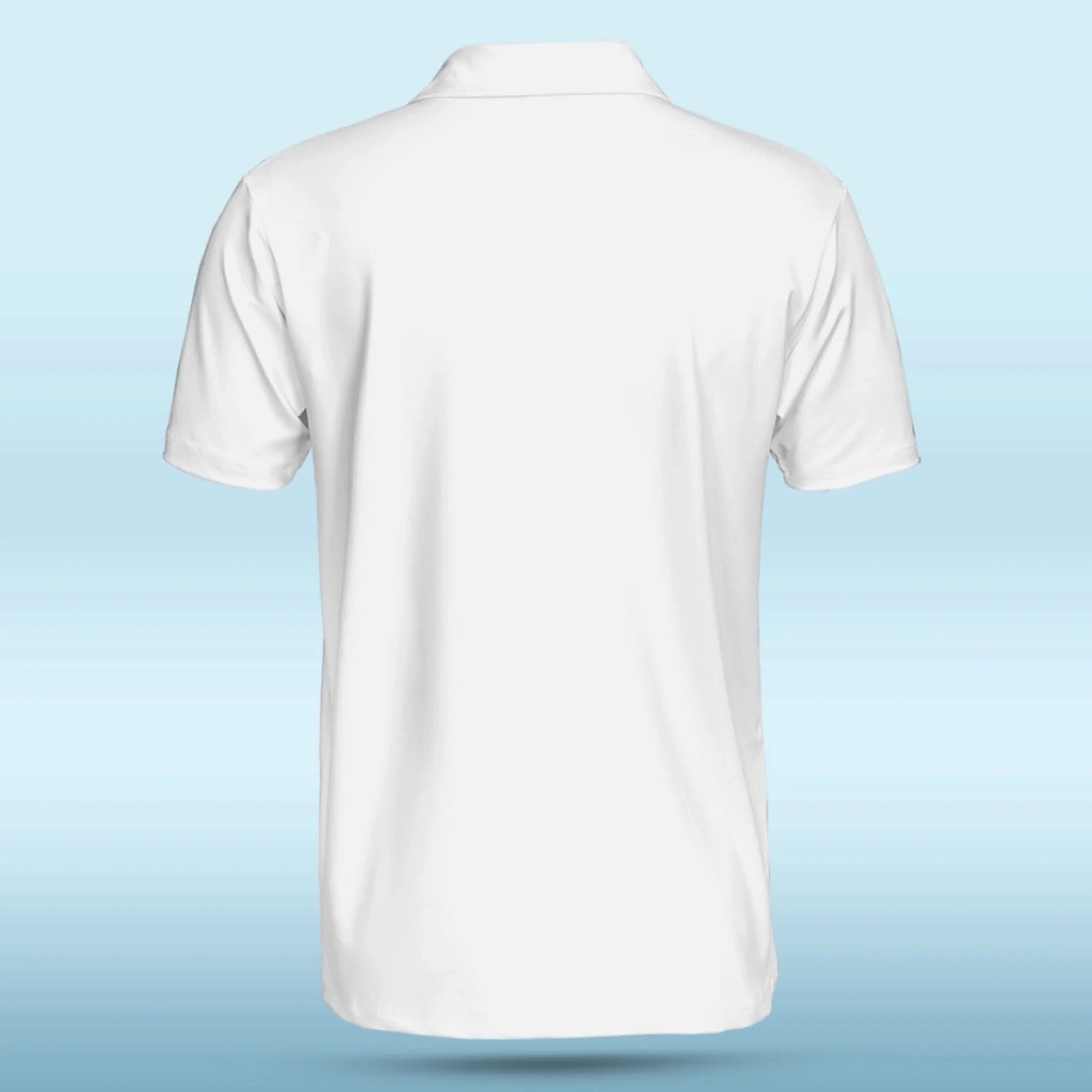 The Champion Who Never Backed Down Polo Shirt, US Patriotic Pride Men's Golf Polo Shirt, Patriotic Golf Shirt