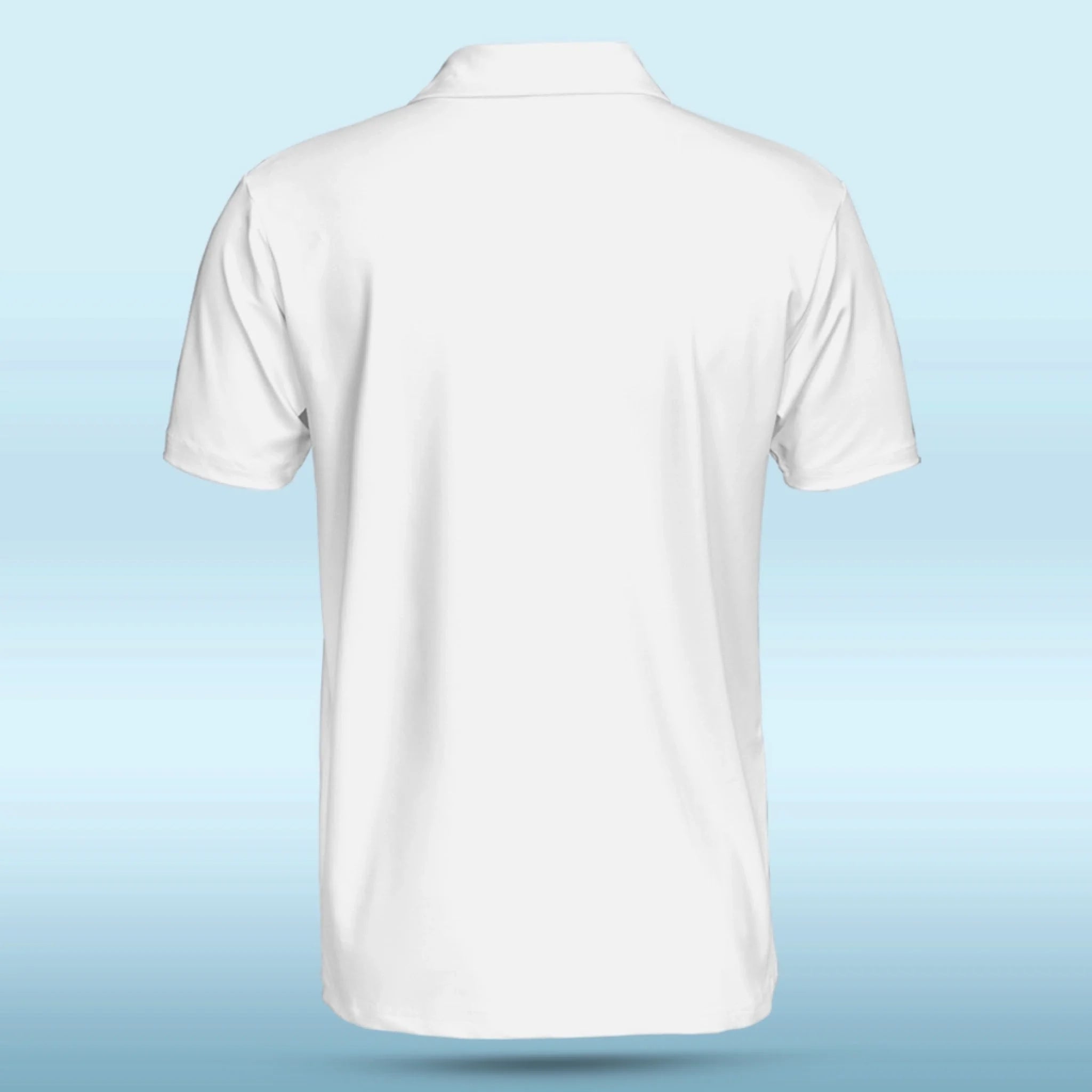 The Champion Who Never Backed Down Polo Shirt, US Patriotic Pride Men's Golf Polo Shirt, Patriotic Golf Shirt