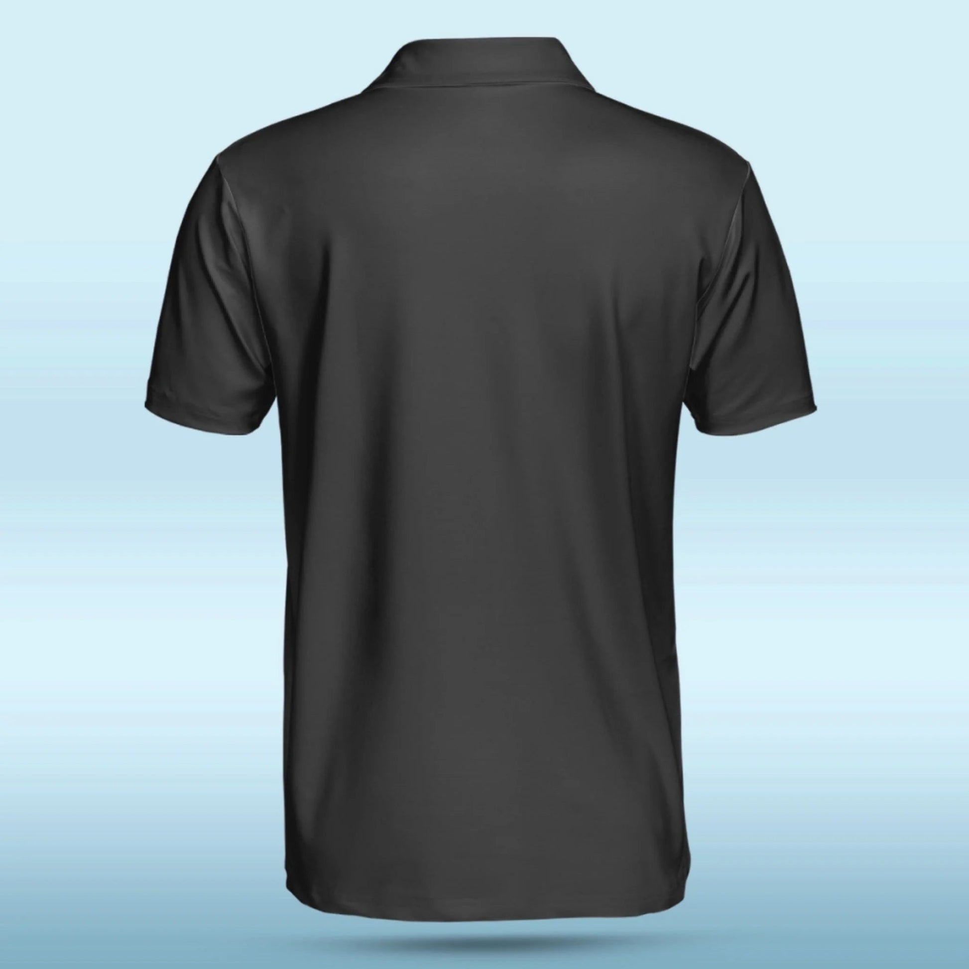 The Brave One Who Never Gave In Polo Shirt, US Patriotic Pride Men's Golf Polo Shirt, Patriotic Golf Shirt