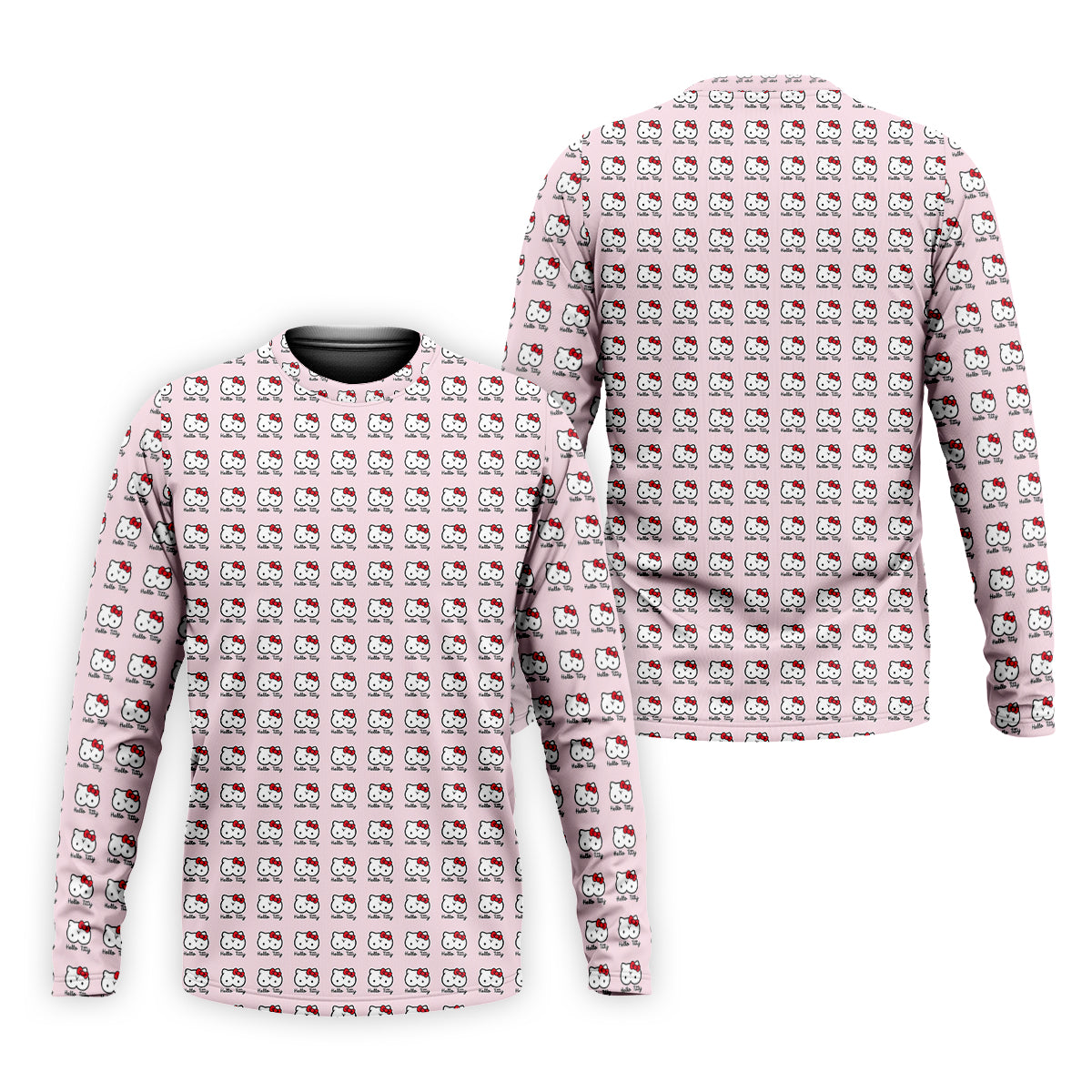 Kity Cat Funny Men's Golf Polo Shirt, Dad Golf Shirt, Christmas Golf Gift