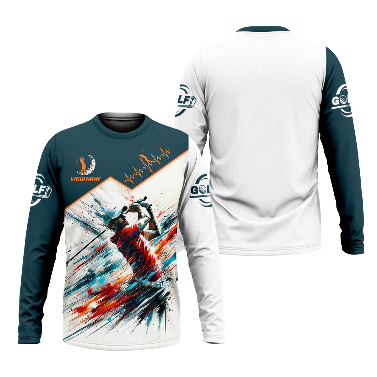 Custom Men's Golf Polo Shirt, Funny Golf Shirt, Gift For Golf Lovers