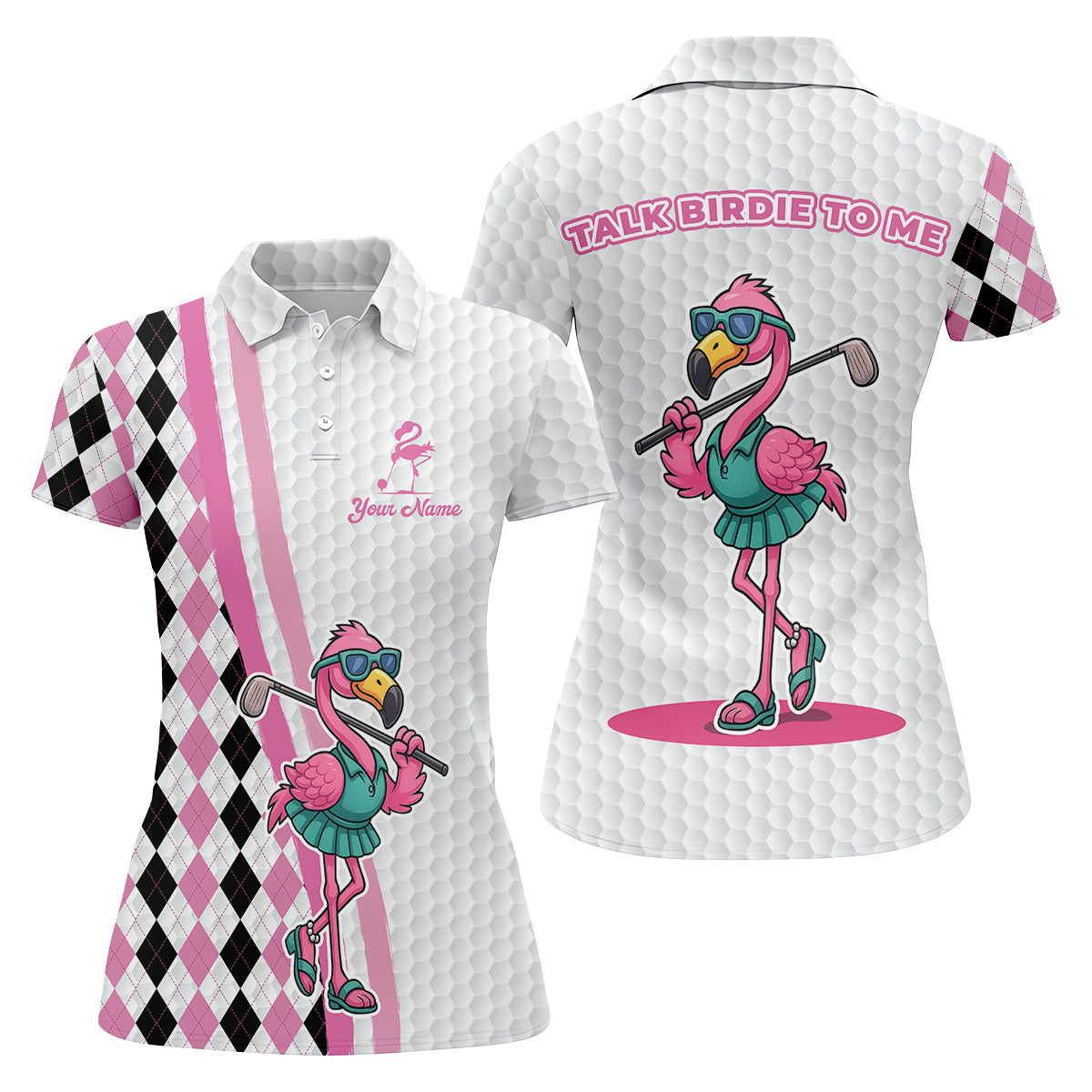 Flamingo Golf Shirt, Argyle Golf Shirt, Ladies Sleeveless Golf Shirts, Ladies Golf Shirts, Matching Golf Shirts