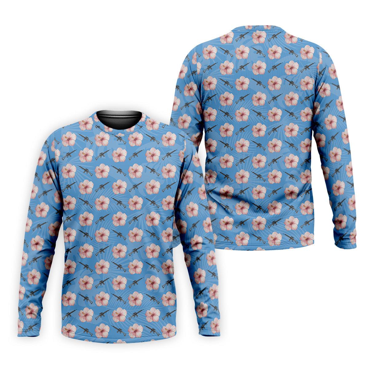 Floral Golf Polo Shirts, Golfing Apparel, Men Golf Gift, Funny Golf Shirt