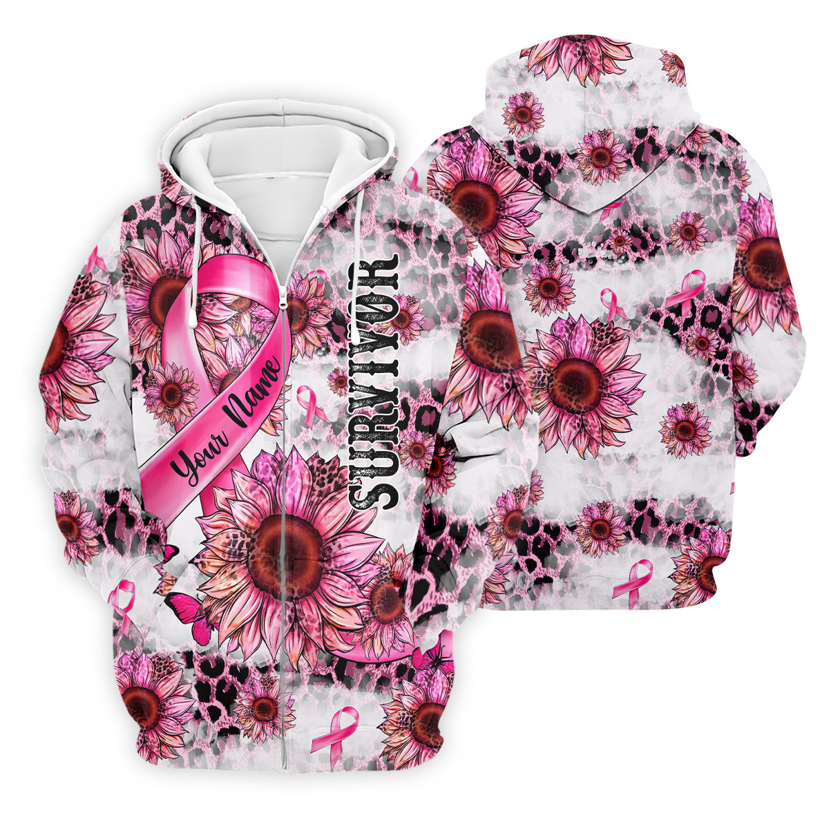 Breast Cancer Golf Shirt, Mens Golf Polo Shirts, Pink Breast Cancer T-Shirts, Pink Ribbon Breast Cancer