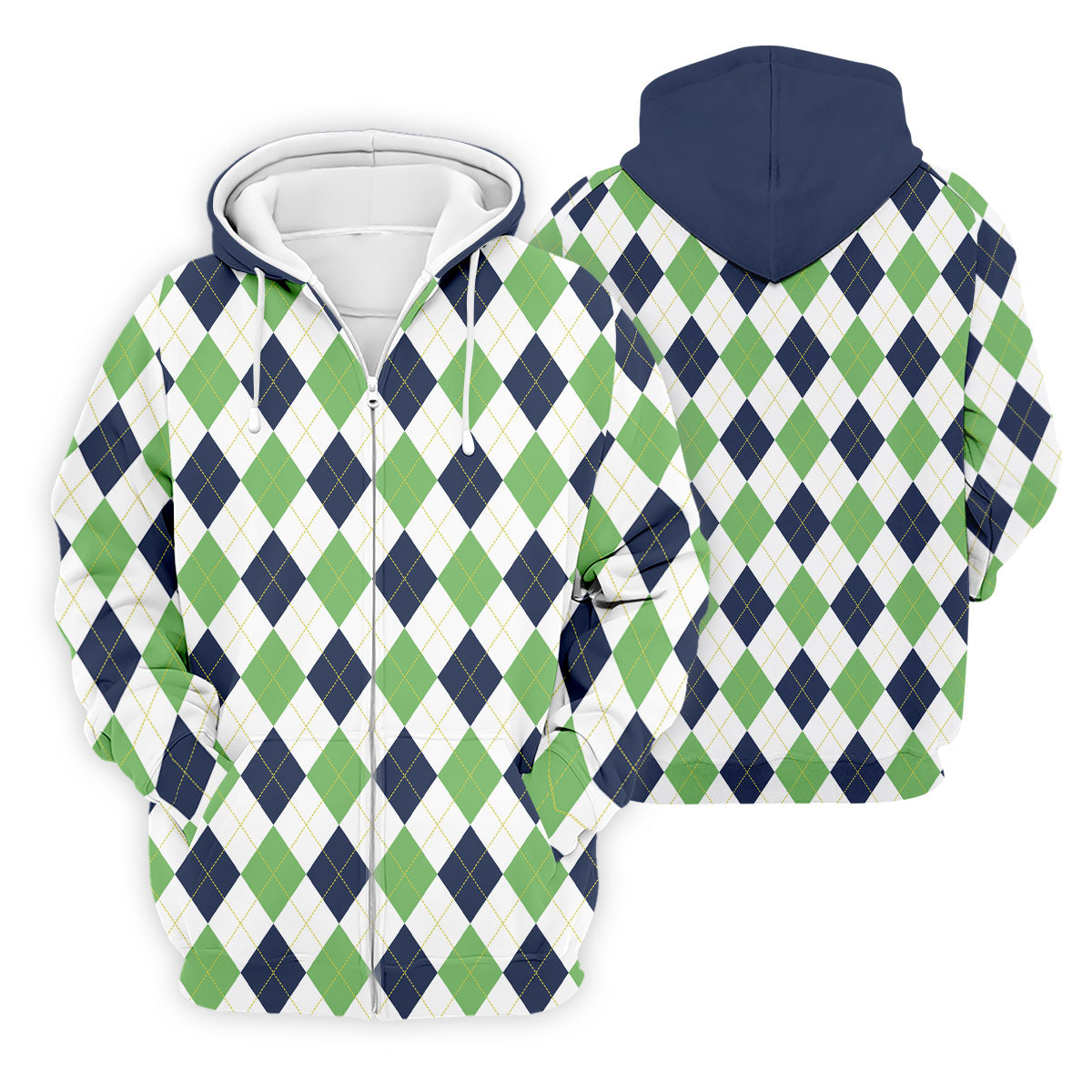 Green And Black Argyle Sleeveless Womens Golf Shirts, Ladies Pink Golf Shirt, Womens Golf Polo Shirts, Womens Golf Tops