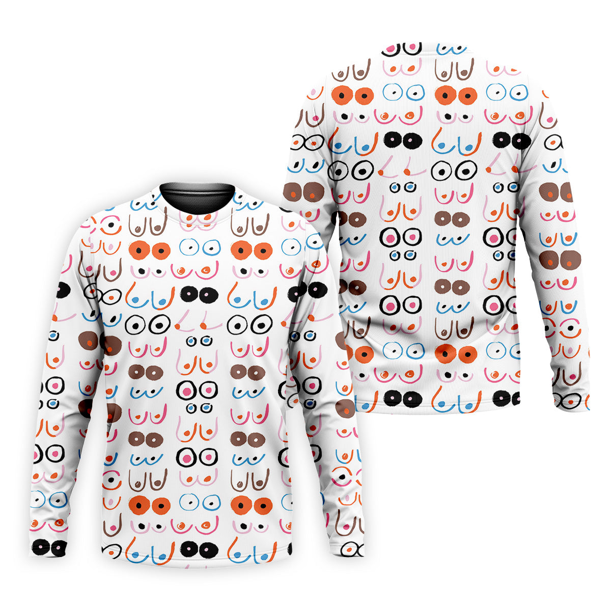 Funny Boob Men Golf Polo Shirt, Fun Golf Polos, Humorous Golf Shirts, Dad Golf Gift, Best Dad Ever