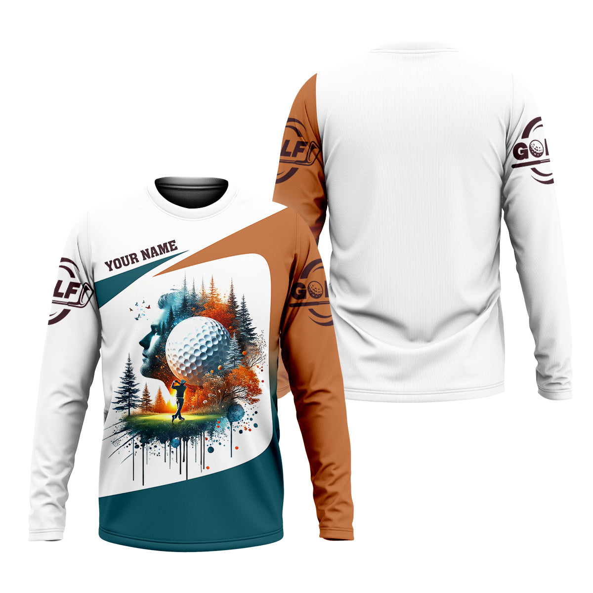 Fairway And Dreams Golf Polo Shirt, Golfing Apparel, Mens Golf Gift, Funny Golf Shirt