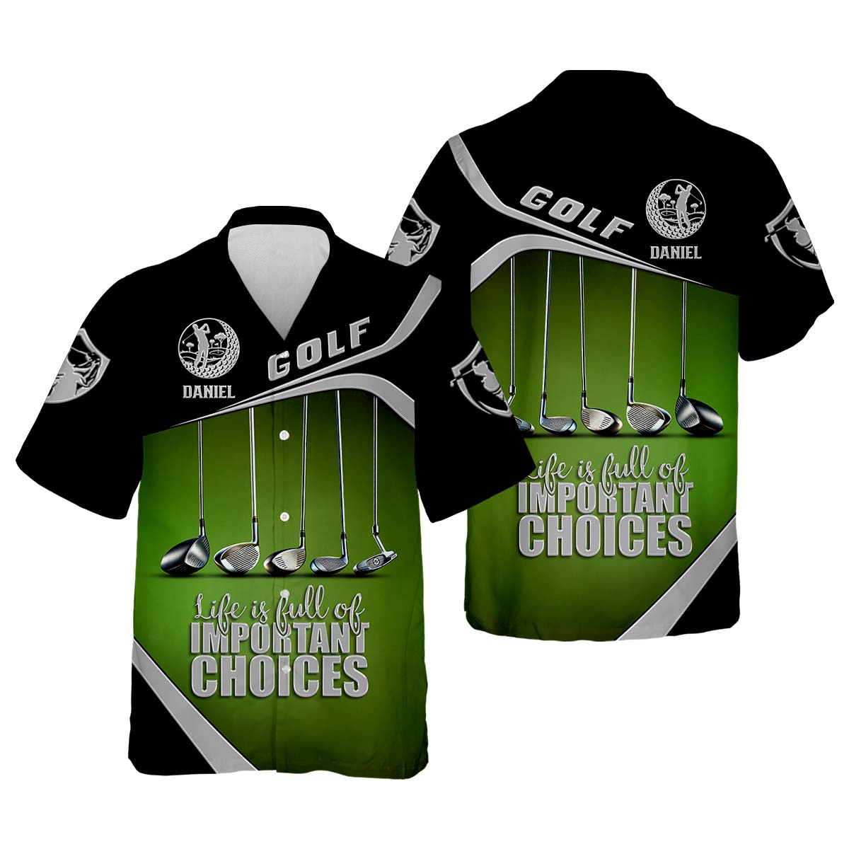 Life Is Full Of Important Choice, Custom Golf Shirt, Personalized Golf Shirt, Unique Gift For Golfer