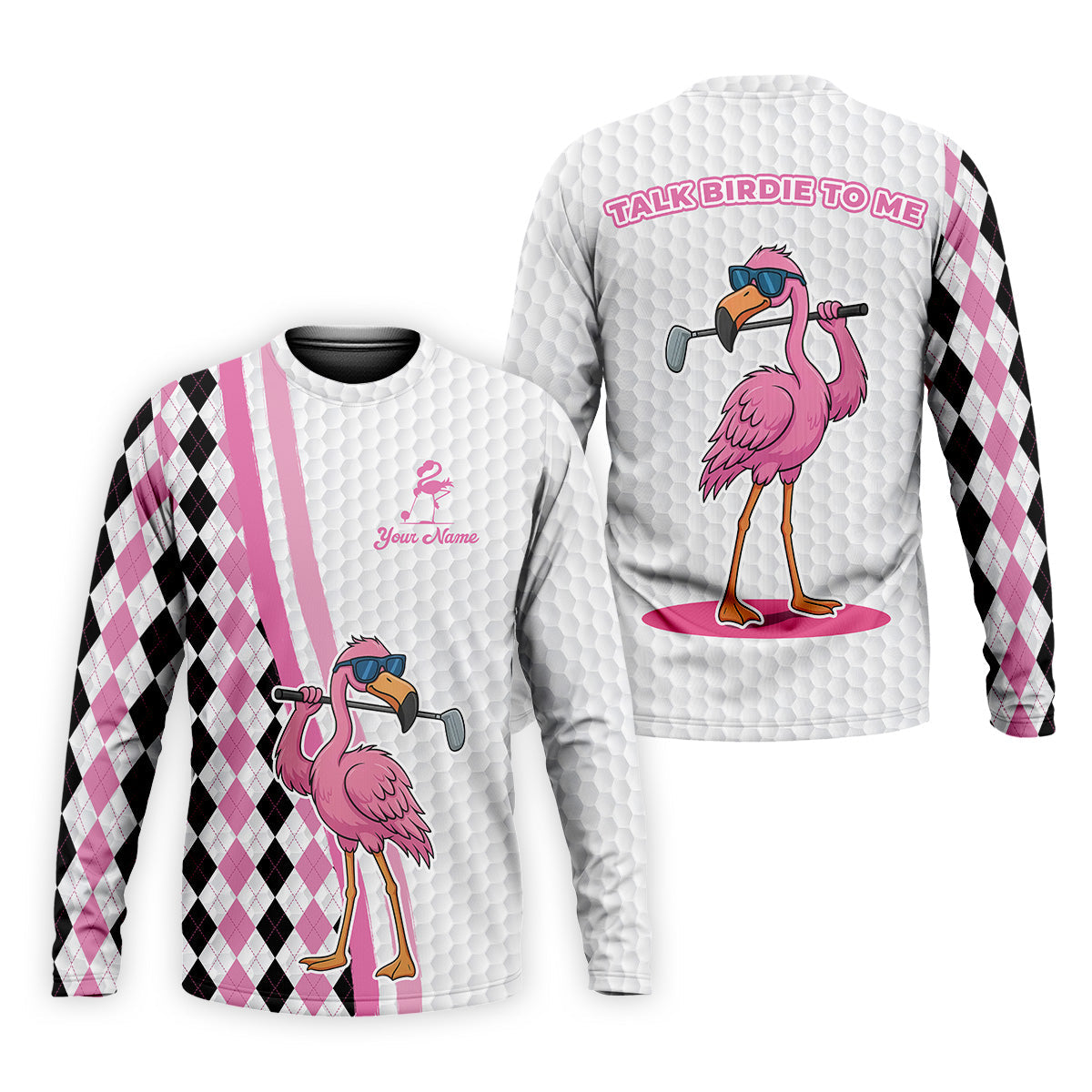Flamingo Golf Shirt, Argyle Golf Shirt, Golf Gift Ideas For Him, Matching Golf Shirts, Golf Shirts For Men