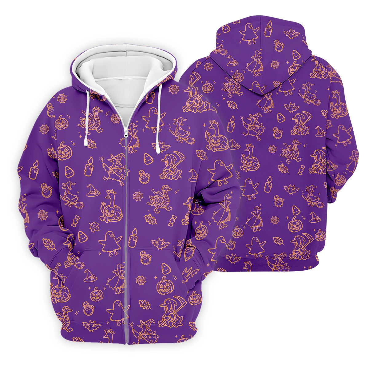 Goose Halloween, Doodle Pattern, Purple Golf Shirt, Mens Funny Golf Shirts, Long Sleeve Golf Shirts, Men Golf Polo