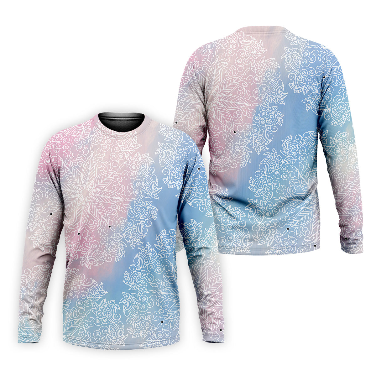 Mandala Pattern Men Golf Polo, Golf Gift Ideas For Him, Matching Golf Shirts, Golf Shirts For Men