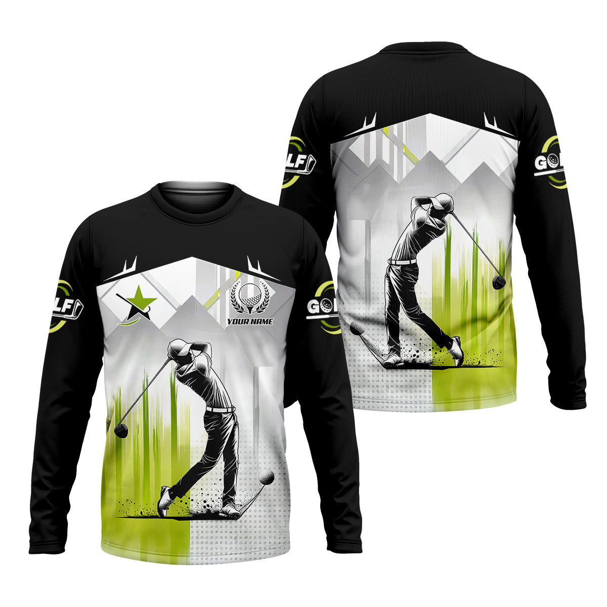 Pro Swing Men's Golf Polo Shirt, Golfers Gift, Mens Golf Gift