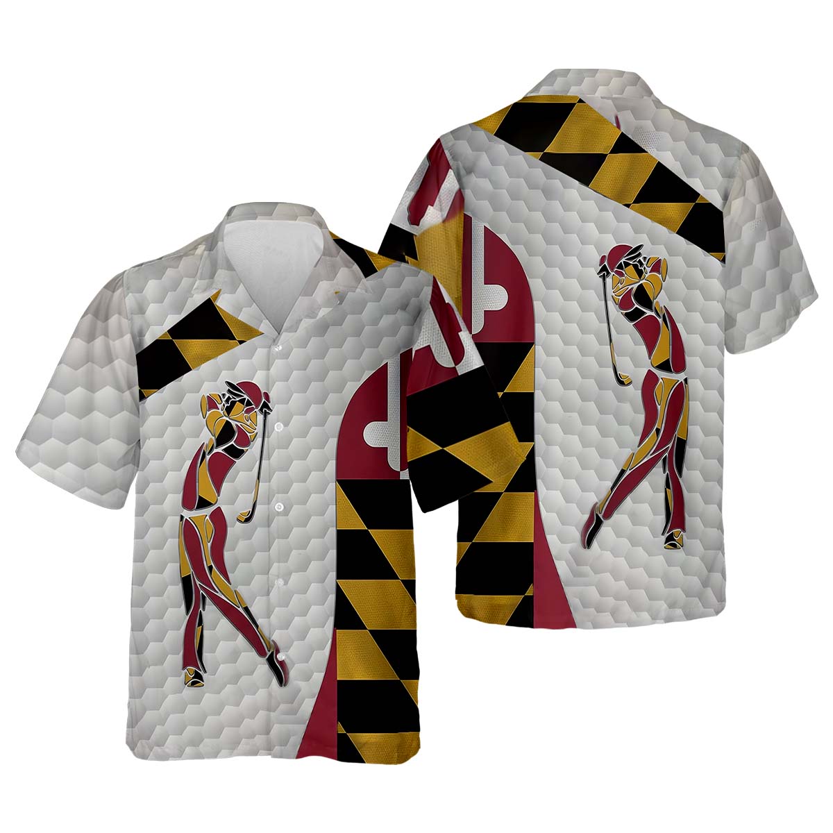 Men's Golf Polo Shirt, Funny Golf Shirt, Golf Gifts For Dad