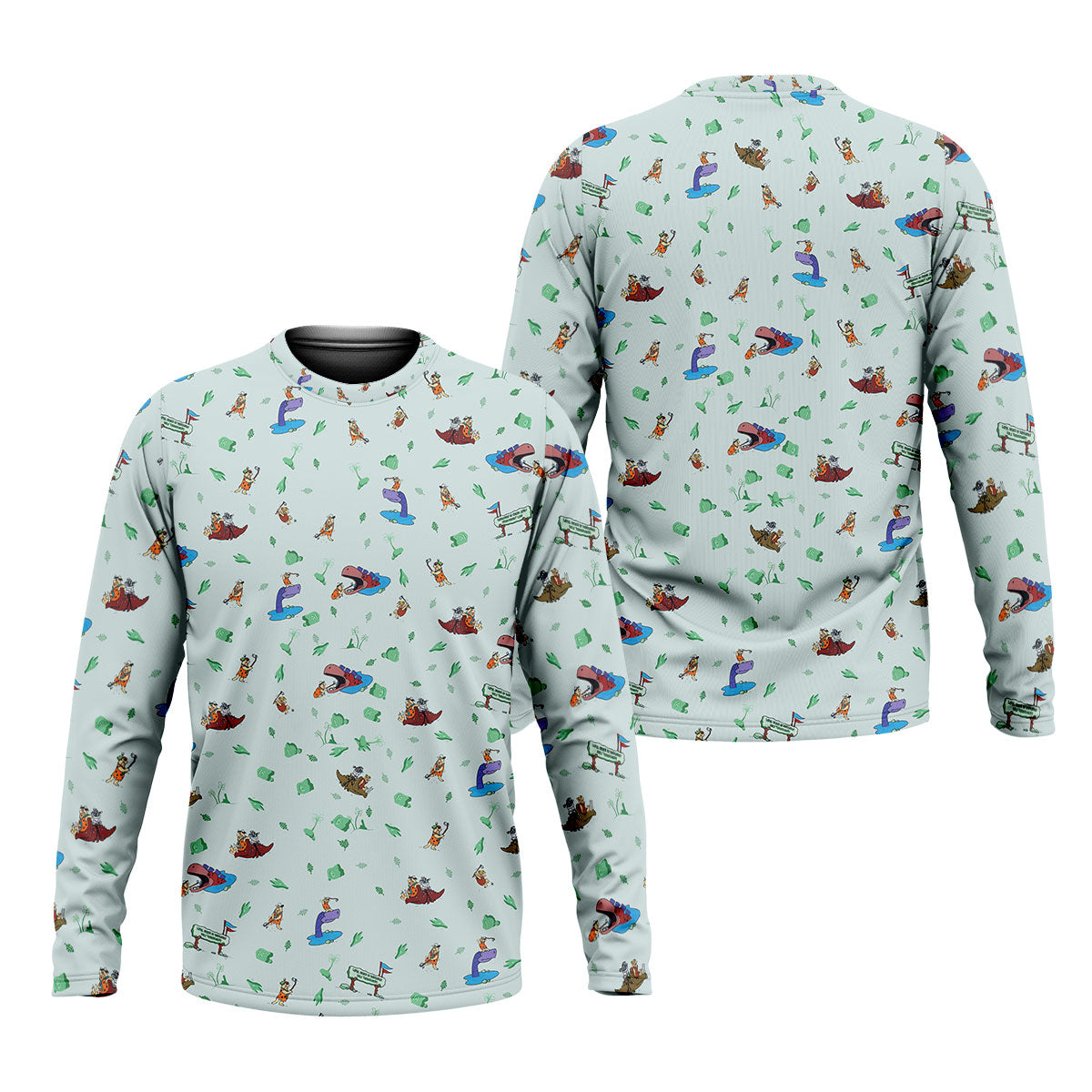 Loyal Order of Dinosaurs' Tourney Men's Golf Polo Shirt, Funny Golf Shirt, Gift For Golfers